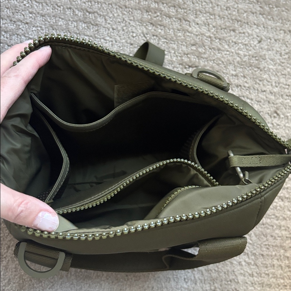 Dagne Dover Landon Carryall Extra Small-Dark Moss - Picture 5 of 7